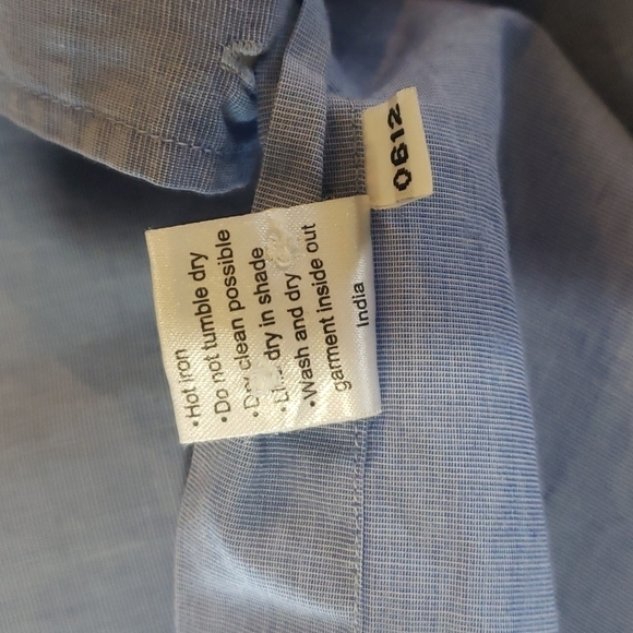 Lacoste Collared Button Up Classic Long Sleeve 100% Cotton - Picture 7 of 7